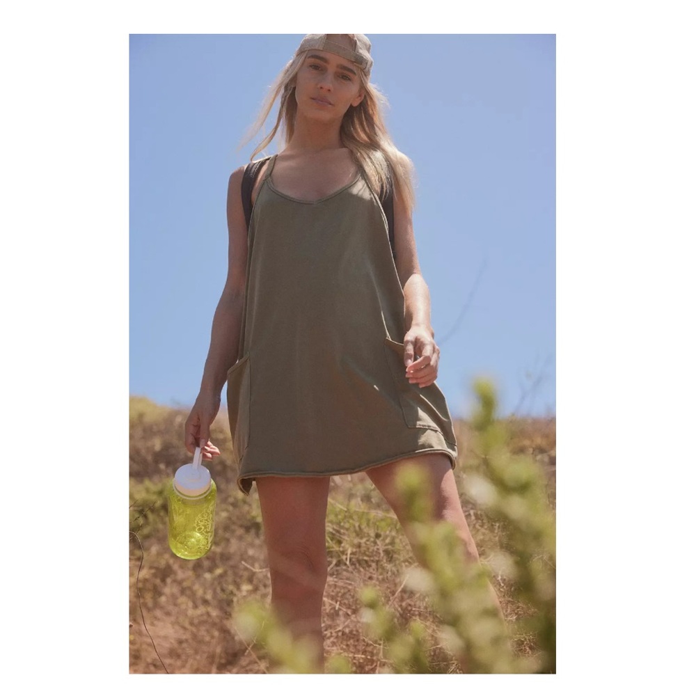 Free People Movement Hot Shot Mini Dress - Women’s S - Willow